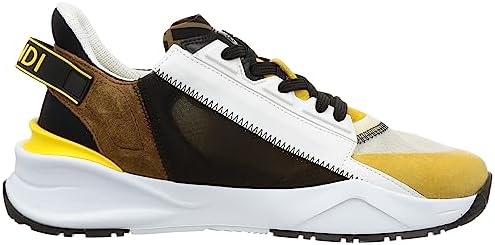 Fendi Men's Sneakers 7E1392AD7V FLOW MIX NYLON+MIX CROSTA, TRAS+